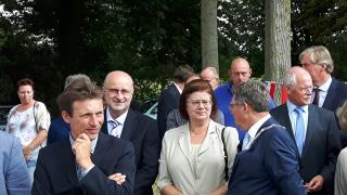 Mayor of Havlíčkův Brod Jan Tecl, Ambassador Jana Reinišová, Mayor of Brielle Gregor Jensen