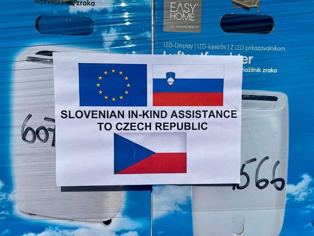 Slovenia provides help to Czech Republic