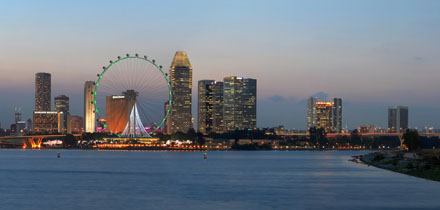 Singapur panorama