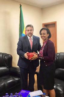 Meeting with the Deputy Minister of Health of Ethiopia