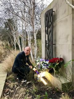 Jan Palach´s memorial on 19 January 2019