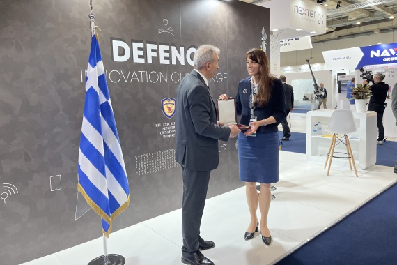 Vrchní ředitelka R. Konderlová jednala s vrchním ředitelem Ministerstva  národní obrany Řecka pro investice a výzbroj A. Alexopoulosem 