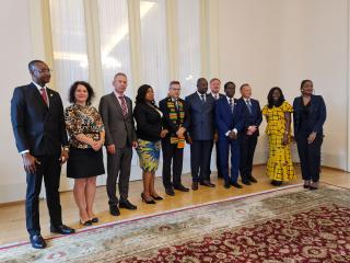 Náměstek Tlapa vedl konzultace s náměstkem ministryně zahraničí Ghanské republiky Thomasem Mbombou