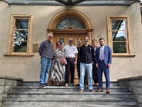 Visit of Sporeleder's descendants