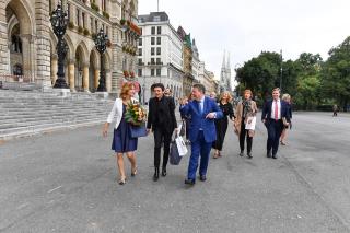 Bürgermeisterin von Brünn auf Arbeitsbesuch in Wien