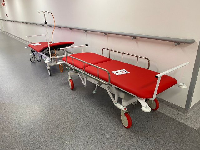 emergency transport and examination beds