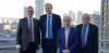 Minister Bruce Ralston, Ambassador Pavel Hrnčíř, Minister George Chow and Honorary Consul Karel V. Galland