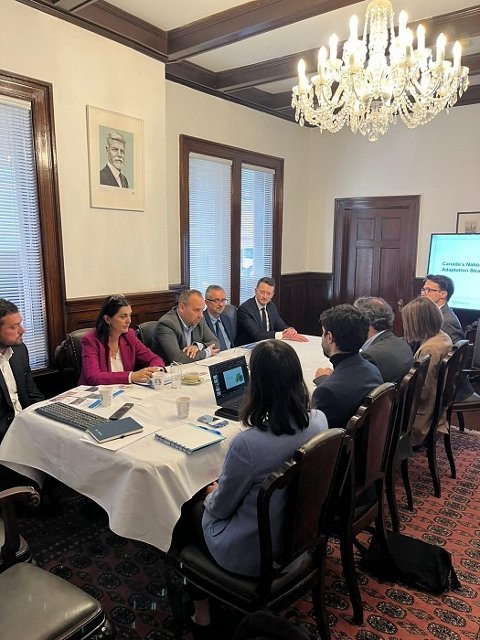 Setkání delegace se zástupci kanadského ministerstva životního prostřední a klimatické změny (Environment and Climate Change Canada ) se zaměřilo především na výměnu zkušeností v oblasti adaptace na klimatickou změnu