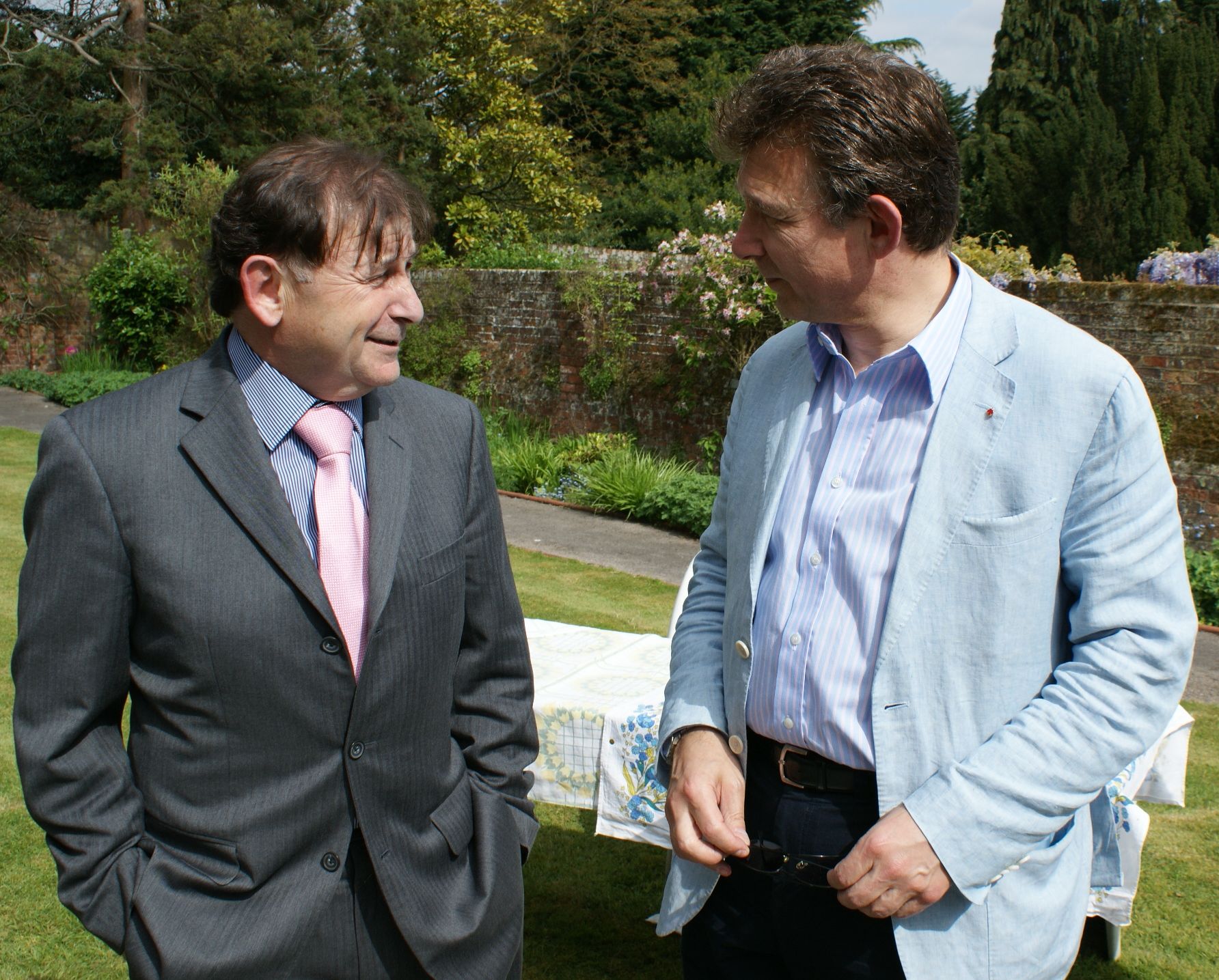Ambassador Zantovsky and Nicky Winton