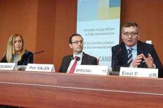 Petr Válek started his chairmanship of the Committee of Legal Advisers on Public International Law of the Council of Europe
