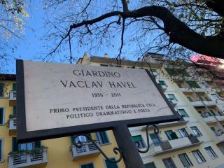 Il parco cittadino di Firenze prende il nome da Václav Havel