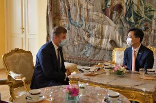 Minister Petříček received the new Ambassador of the Republic of Korea
