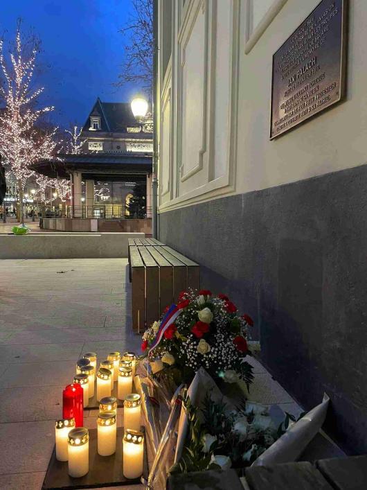 Pieta k uctění oběti Jana Palacha 19. ledna 2023