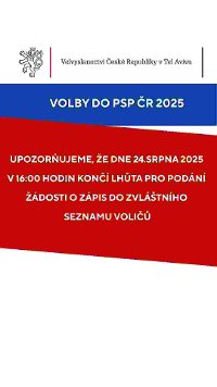 Upozornění pro voliče