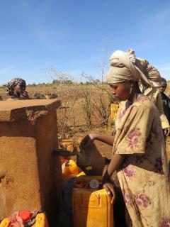 Rehabilitated water point in Fedis woreda  