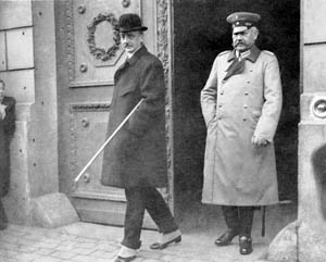 Ministr Czernin a Paul von Hindenburg