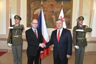 Oficiální návštěva předsedy vlády Gruzie v České republice