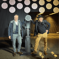 Kai Huotari ja Ondřej Kobza Ämyrin kanssa