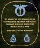 A memorial stone at the cemetery in Tain commemorating the Czechoslovak 311th Bomber Squadron of the RAF