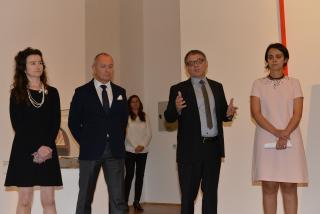 Minister Lubomír Zaorálek addresses the audience 
