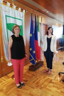 Ambasciatore e la Vice Presidente di Emilia-Romagna