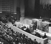 Konference v San Francisku Budova OSN v roce 1955 