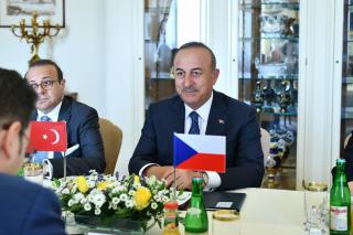 Czech and Turkish foreign ministers discussed the situation in Ukraine and NATO enlargement