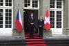 Federal Councillor Cassis met with Czech MFA Petříček at the Lohn Manor