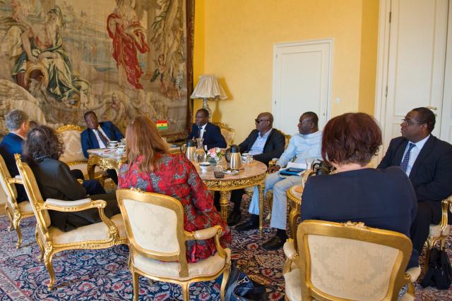 Státní tajemník Rubeš přijal ministra silnic a dálnic Ghanské republiky Kwasi Amoako-Attaha