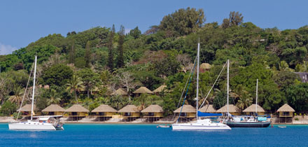 Vanuatu přístav Vila