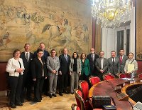La delegación de la Comisión Constitucional y Jurídica del Senado del Parlamento de Chequia ha visitado Madrid