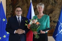 Minister s Alenkou Soukup