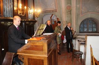 Concert for mezzosoprano, trumpet and organ to mark Czech Republic´s National Day