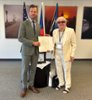 Consul General Jakub Utěšený and Miluše Šaškova-Pierce