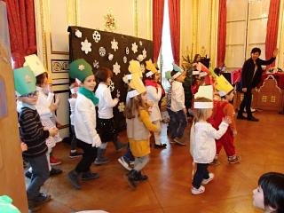 La fête de Saint - Nicolas.