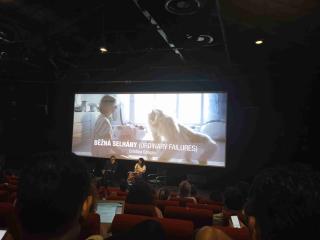 Tisková konference k FF v Benátkách v Casa del Cinema v Římě - představení filmu Běžná selhání