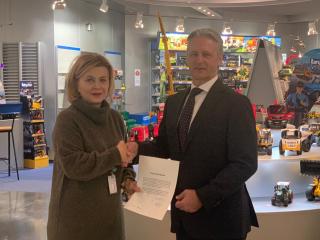 Generální konzulka Ivana Červenková a honorární konzul Paul Heinz Bruder