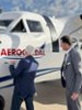 Podpis českého letadla LET 410 NG / Firma del avión checo LET 410 NG