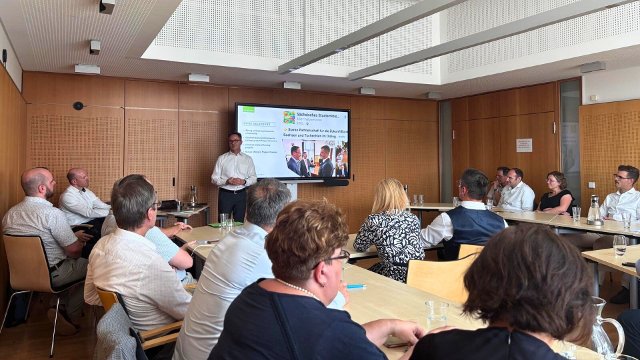 Jednání s Thomasem Hornem, jednatelem Wirtschaftsförderung Sachsen