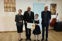 Předávání diplomu Huldenberg