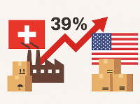Dopady amerického 39% cla na švýcarský exportní průmysl