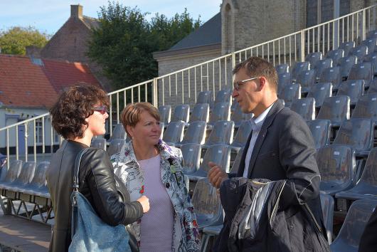 Žatecká delegace na dočesné v belgickém Poperinge