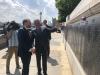 Minister Jakub Kulhánek with Lord Kinnoull at the Battle of Britain Monument