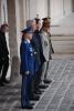 Cérémonie à l’Hôtel national des Invalides / Ceremonie na čestném nádvoří pařížské Invalidovny.