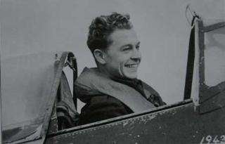 Miroslav Liškutín jako příslušník britského královského letectva RAF