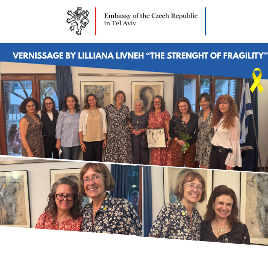 Vernissage by Lilliana Livneh "The strength of fragility"