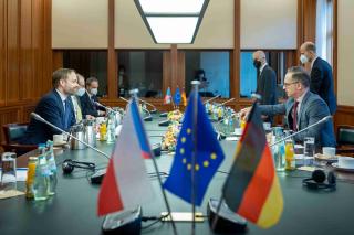 Antrittsbesuch des tschechischen Außenministers Kulhánek in Berlin