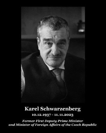 Karel Schwarzenberg (10. 12.1937 - 11. 11. 2023)