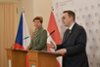 Ministr Lipavský v Praze přivítal ministryni zahraničních věcí Lotyšska Baibu Braže / Minister Lipavský Welcomed Latvian Foreign Minister Baiba Braže in Prague