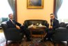 Ministr Lipavský v Praze přivítal ministra zahraničních věcí Litvy Kęstutise Budryse / Minister Lipavský welcomed Lithuanian Foreign Minister Kęstutis Budrys in Prague.